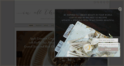 Desktop Screenshot of inallthingsbeautiful.com